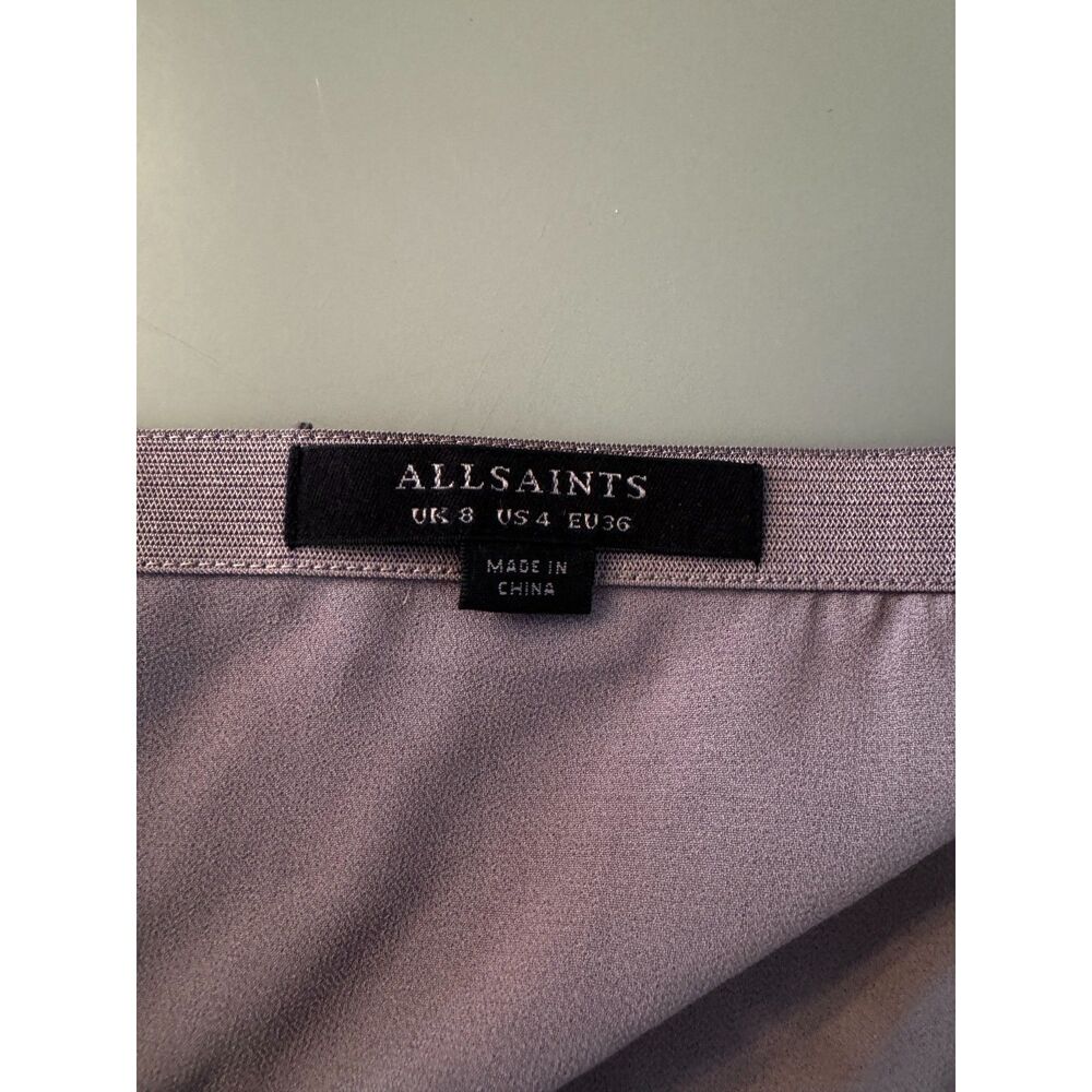 All Saints Gray Maxi Skirt - Picture 6 of 6
